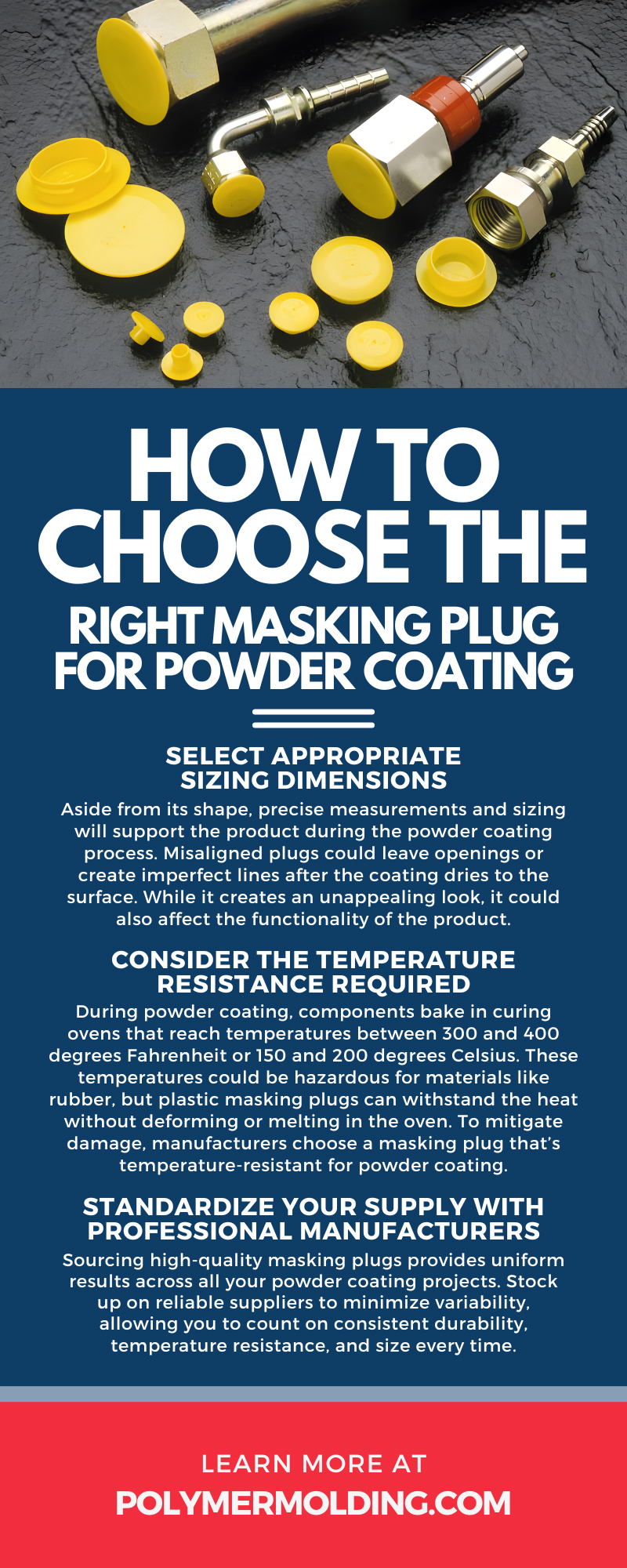 How To Choose the Right Masking Plug for Powder Coating
